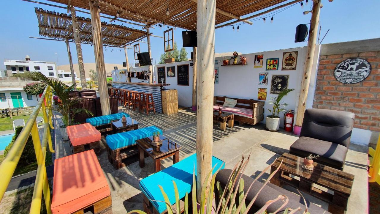 The Upcycled Hostel Huacachina Ика Экстерьер фото