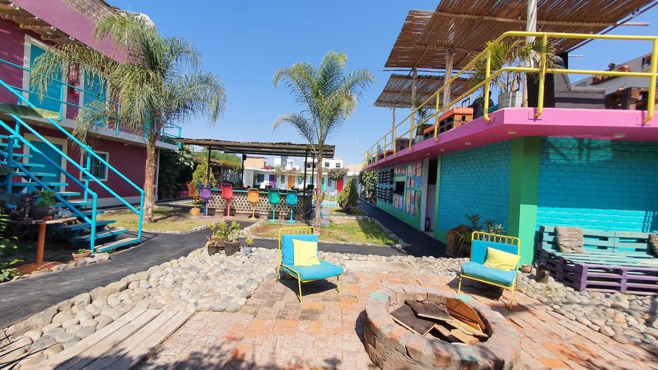 The Upcycled Hostel Huacachina Ика Экстерьер фото