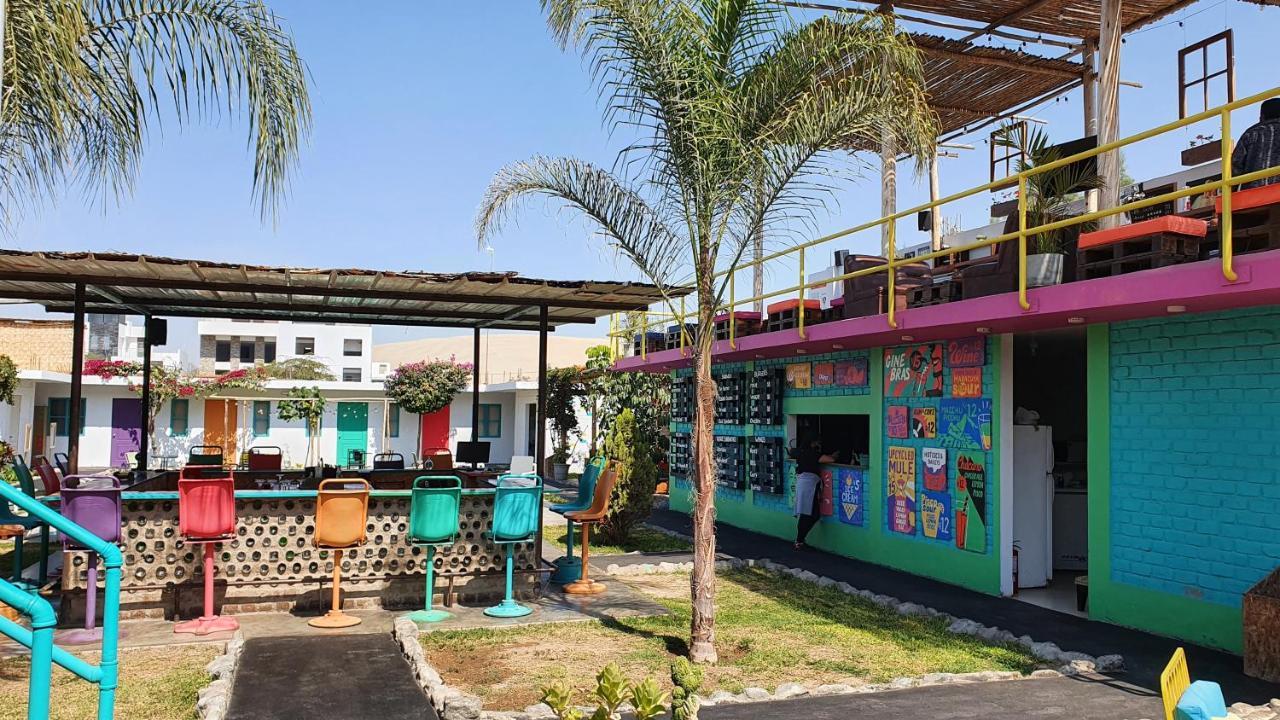 The Upcycled Hostel Huacachina Ика Экстерьер фото