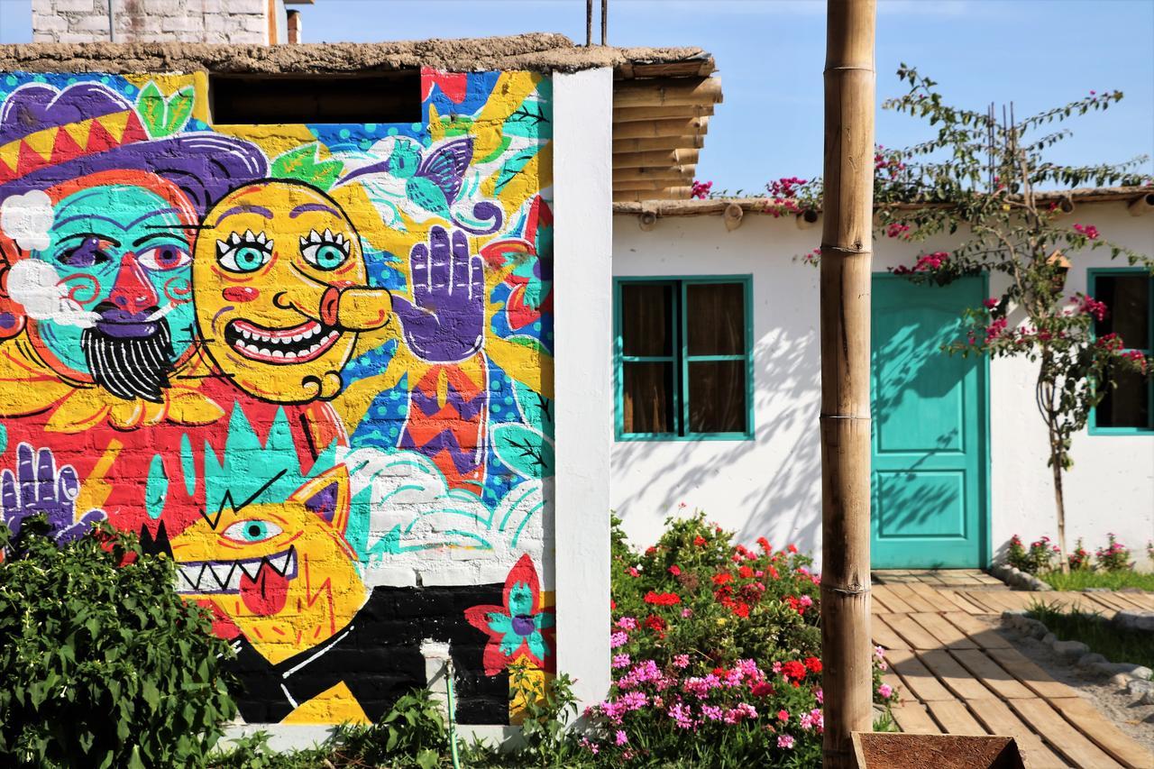 The Upcycled Hostel Huacachina Ика Экстерьер фото