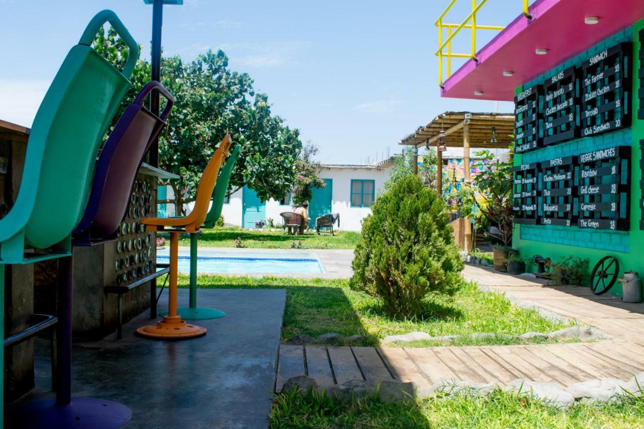 The Upcycled Hostel Huacachina Ика Экстерьер фото