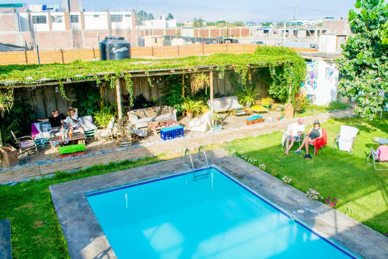 The Upcycled Hostel Huacachina Ика Экстерьер фото