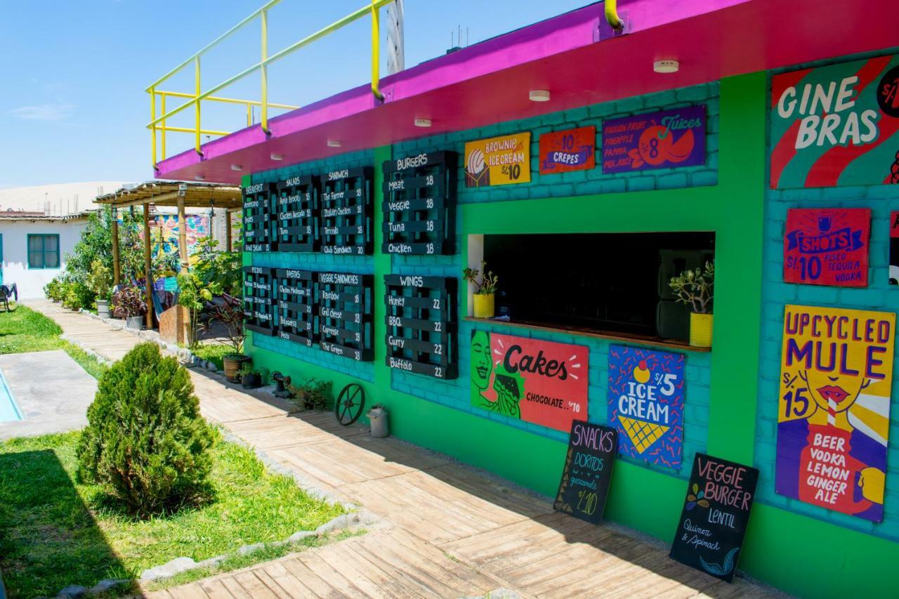 The Upcycled Hostel Huacachina Ика Экстерьер фото