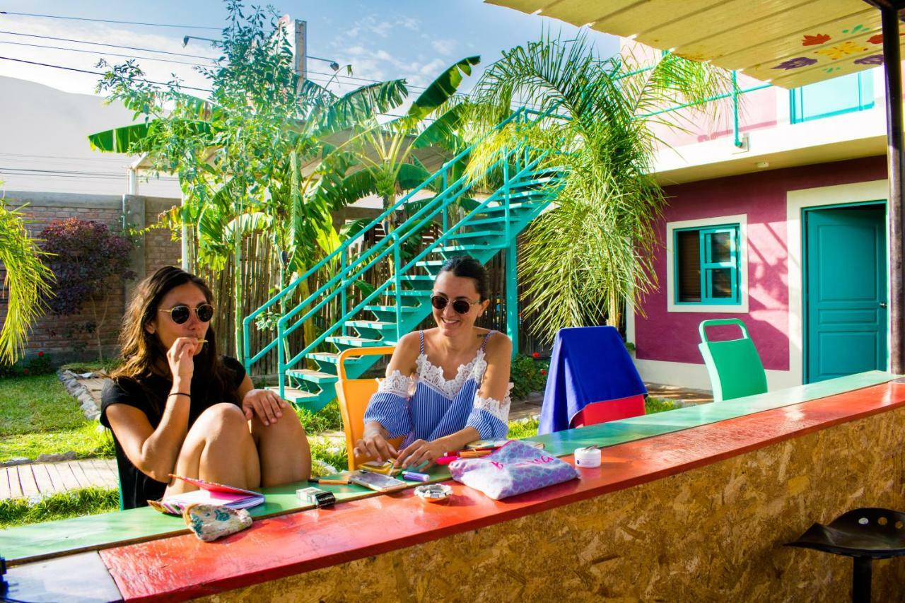 The Upcycled Hostel Huacachina Ика Экстерьер фото