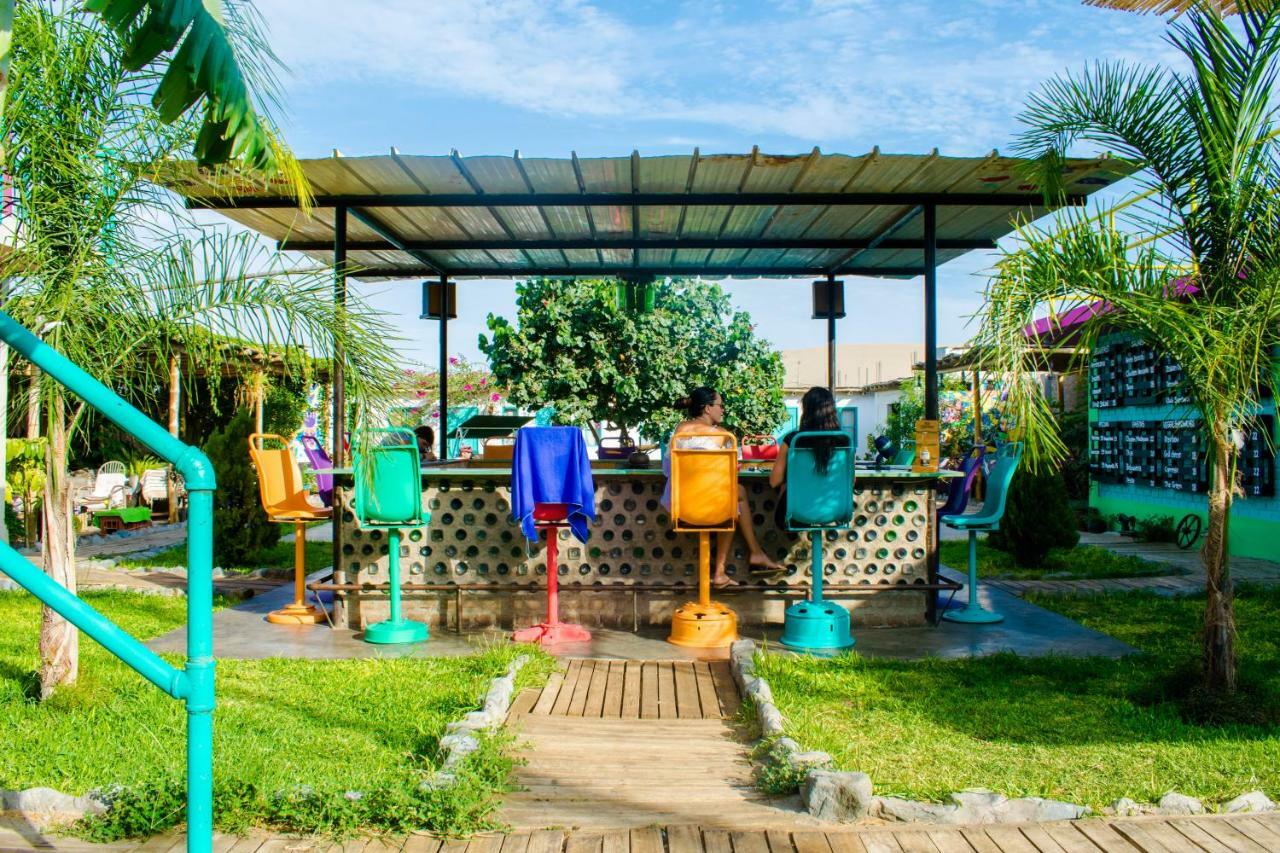 The Upcycled Hostel Huacachina Ика Экстерьер фото